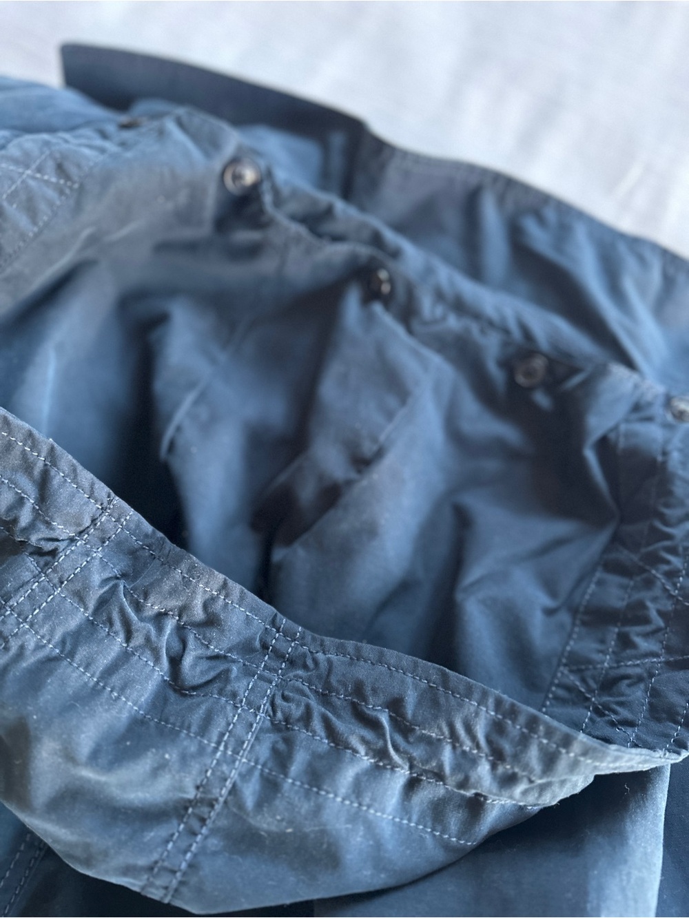 Abercrombie & Fitch Navy Blue Utility Anorak Parka Jacket | S - Picture 7 of 12